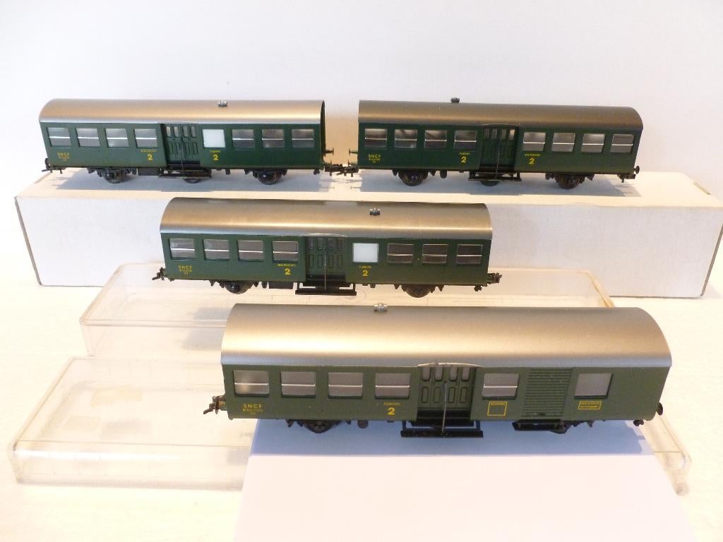 TRAINS HO, Enlèvement ou Envoi, Courant continu, Wagon, Fleischmann