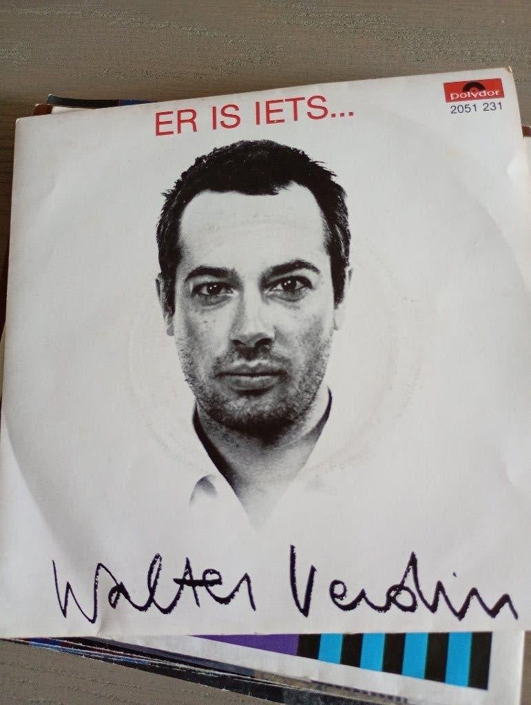 Walter Verdin - Er is iets ...., En néerlandais, Pochette photo, 7 inch, Utilisé