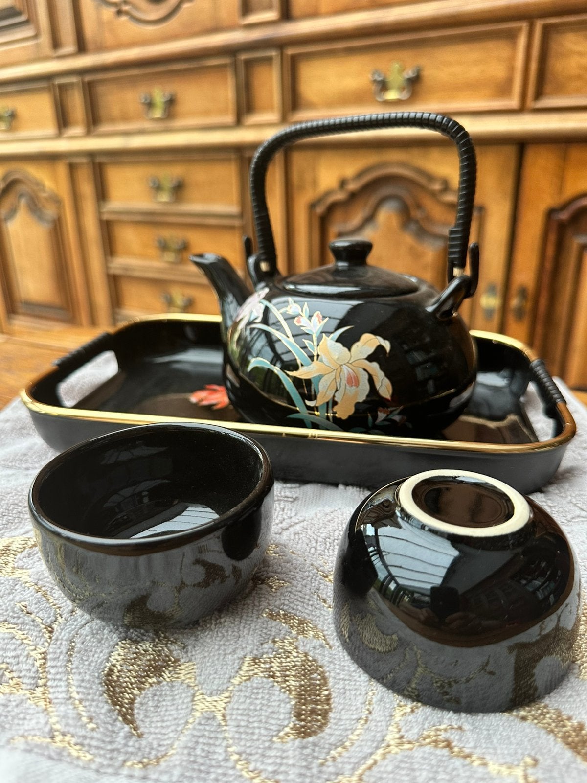 chineze set, Maison & Meubles, Cuisine | Casseroles & Poêles, Enlèvement, Comme neuf