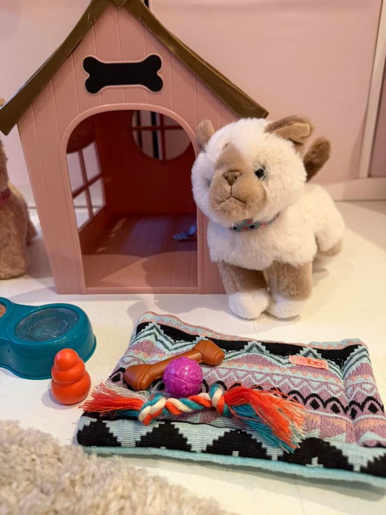 Our generation hondenhok met pup en birmese kat, Kinderen en Baby's, Ophalen, Zo goed als nieuw