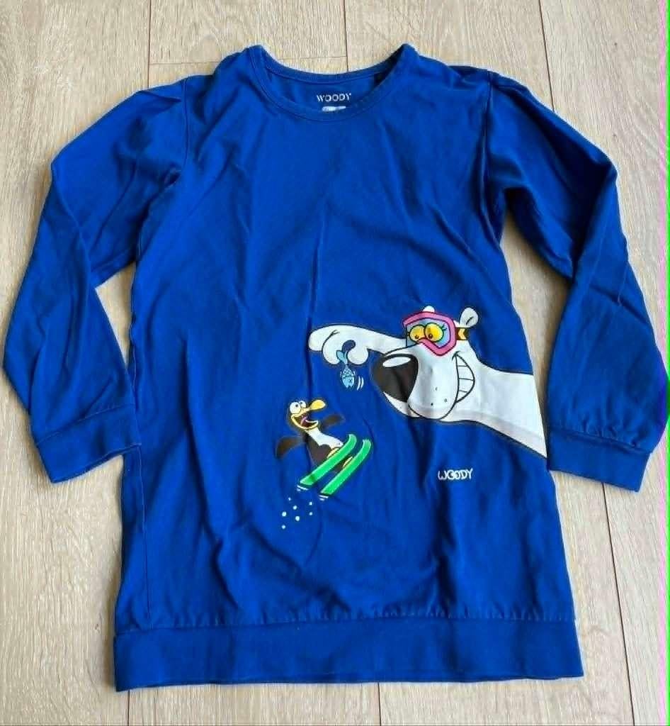 Pyjamakleedje Woody - draagmaat +- 116, Kinderen en Baby's, Kinderkleding | Maat 116, Nacht- of Onderkleding, Meisje, Ophalen of Verzenden