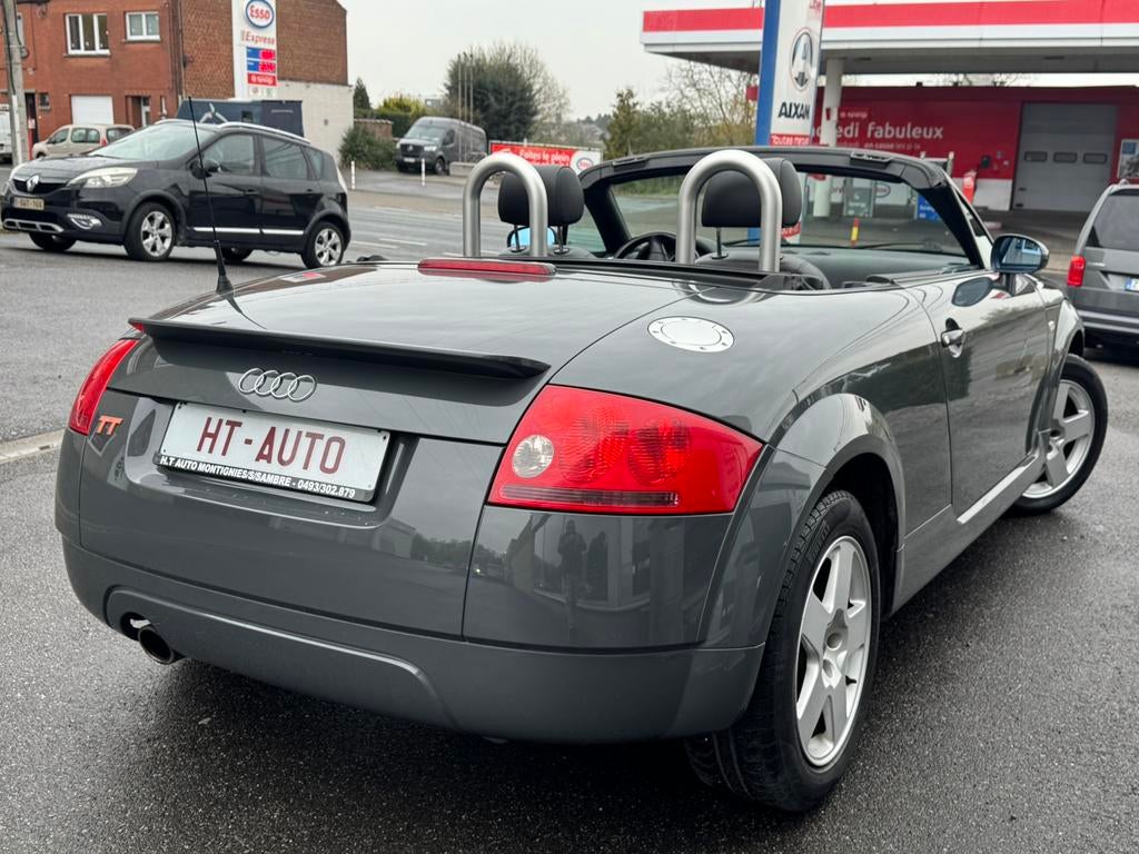 Audi TT 1.8 Turbo 20v/Etat Neuf/Gris Nardo/Cabriolet, Autos, Cuir, Argent ou Gris, 110 kW, Entreprise