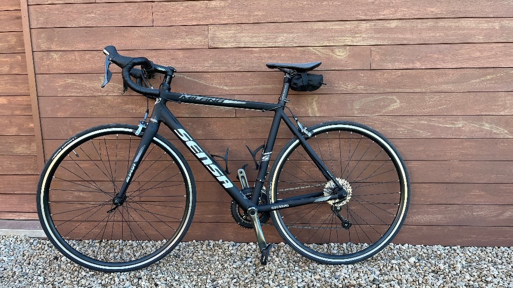 Koersfiets Sensa Milano Maat 53 cm NIEUWSTAAT, Fietsen en Brommers, Velgrem, Aluminium, Zo goed als nieuw, 53 tot 57 cm