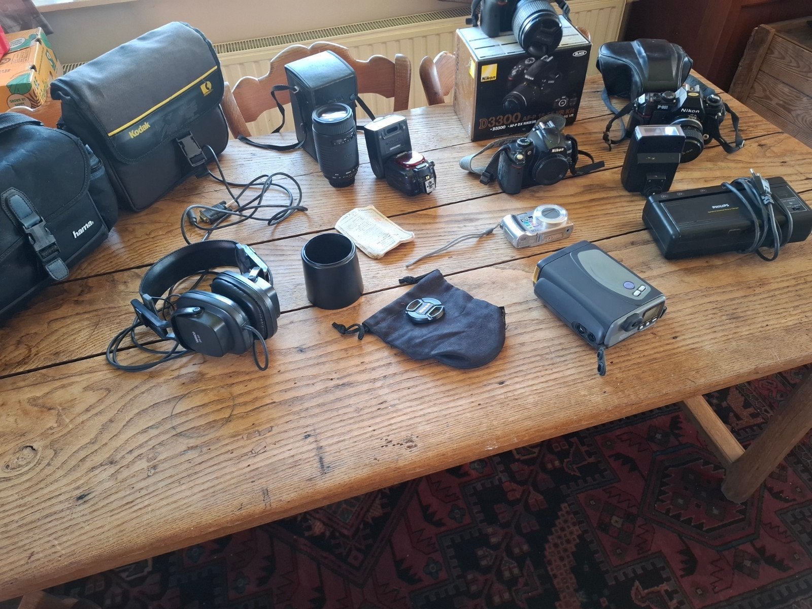 nikon camaras en toebehoren, Enlèvement