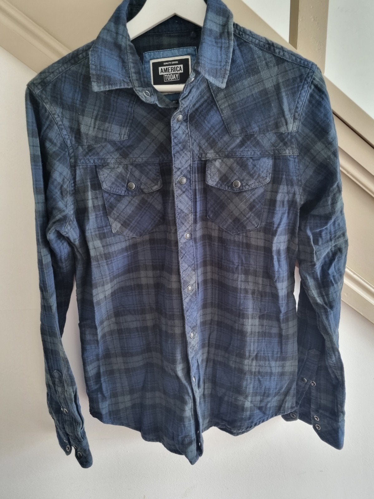 hemd maat S van america today, Kleding | Heren, Overhemden, Ophalen of Verzenden