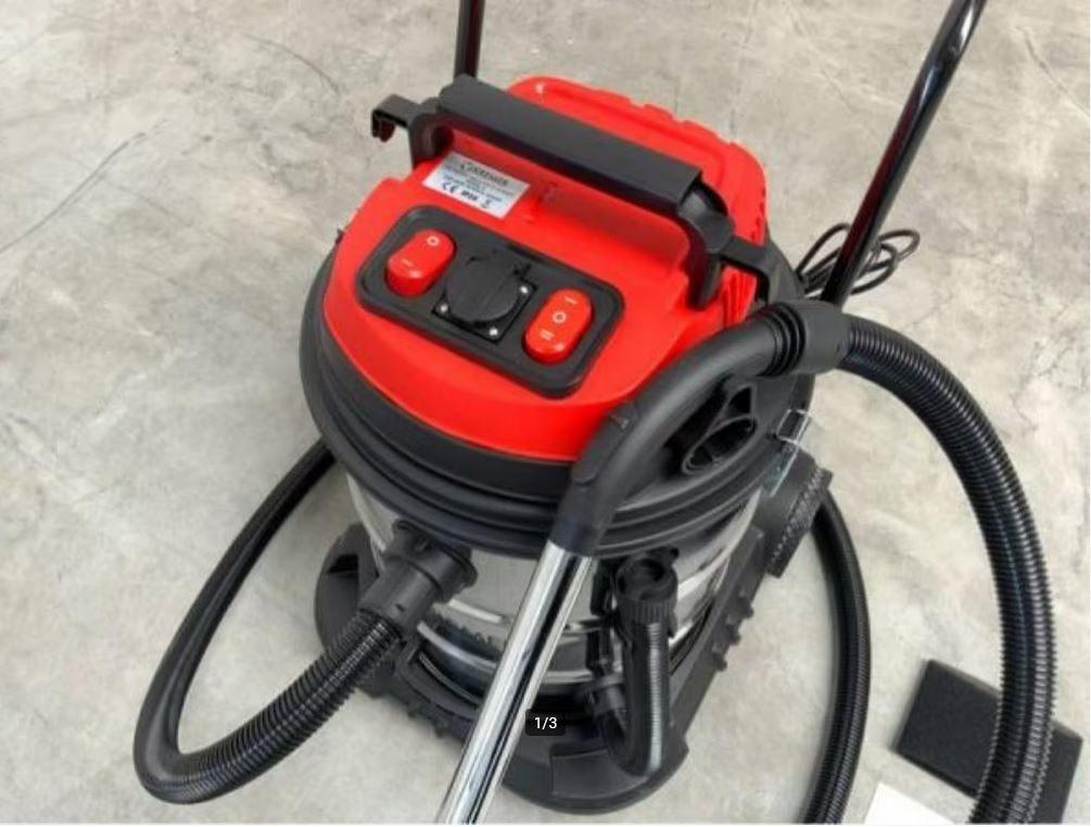 Bouwstofzuiger nat/droog 60L, Enlèvement, Neuf, Aspirateur d'eau
