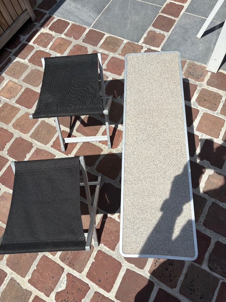Kampeersetje, Caravans en Kamperen, Ophalen, Zo goed als nieuw, Campingmeubel-accessoire