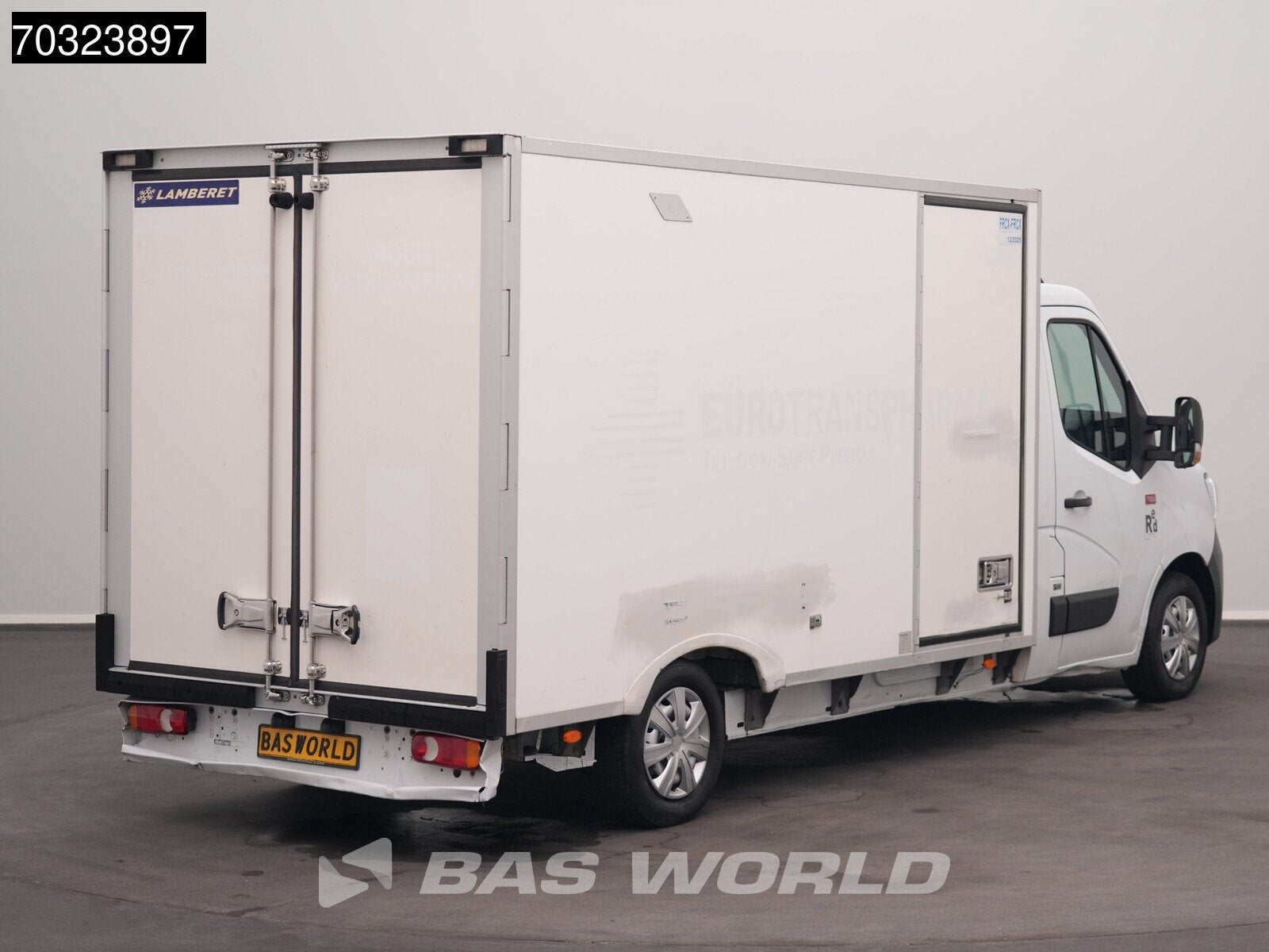 Renault Master 145PK Bi-Temp Lamberet Koelwagen Vriezer Ther, Stof, Gebruikt, 4 cilinders, Renault