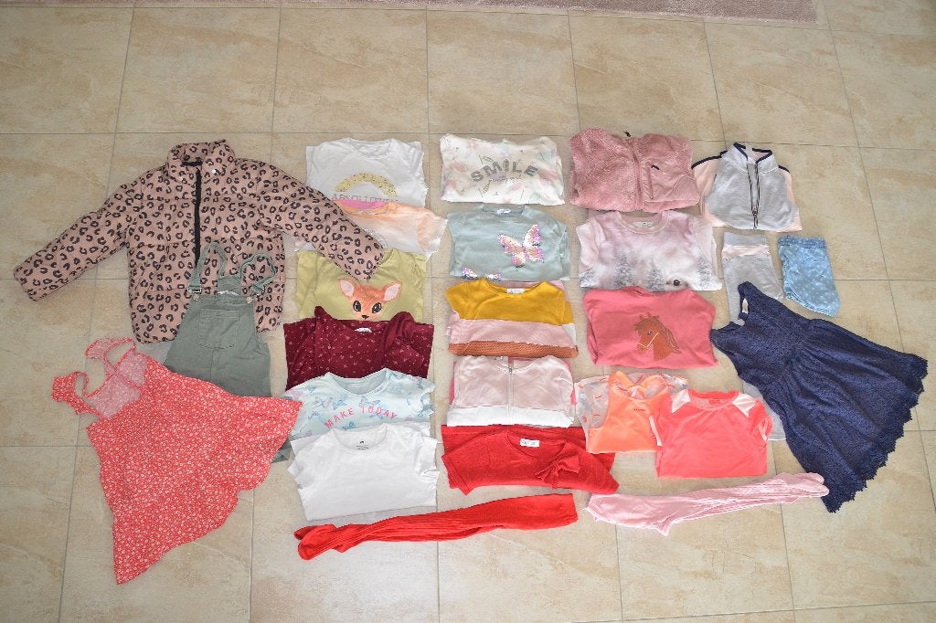 Kledij meisje – maat 122 (pakket), Kinderen en Baby's, Kinderkleding | Maat 122, Ophalen, Gebruikt, Meisje, Overige typen