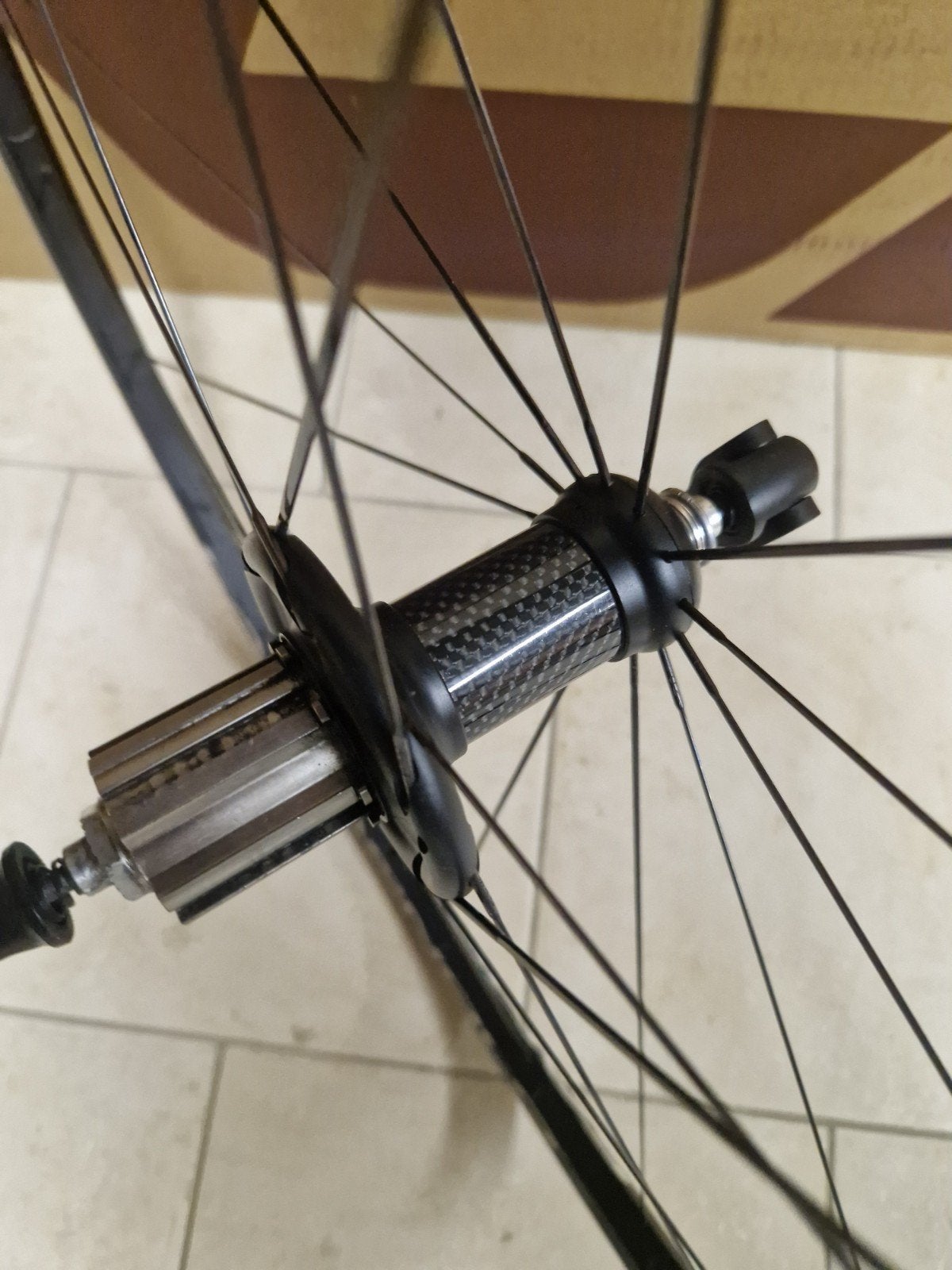 roue vélo course campagnolo, Fietsen en Brommers, Ophalen of Verzenden, Zo goed als nieuw, Wiel, Campagnolo