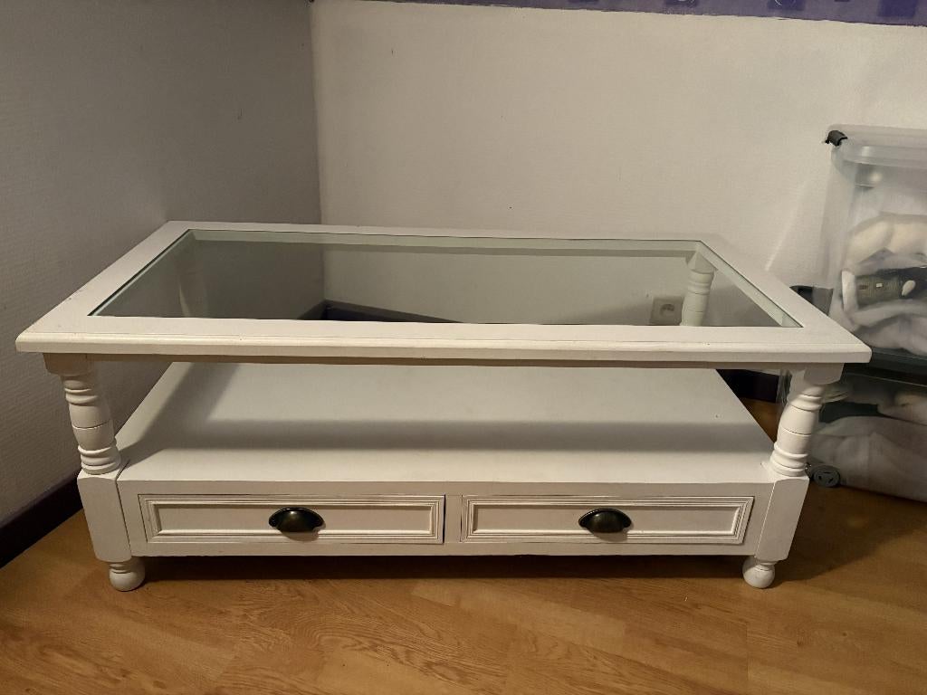 table de salon, Maison & Meubles, Tables | Tables de salon, 100 à 150 cm, Chêne, Moins de 50 cm, Comme neuf