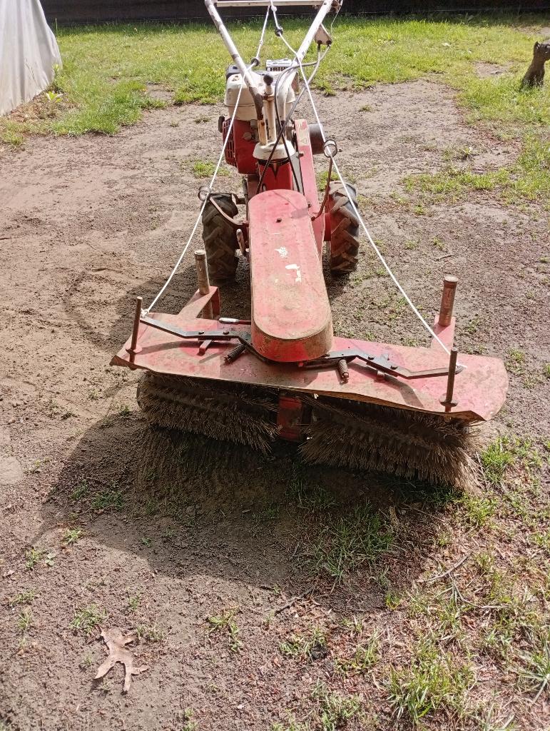 Benzine Veegmachine, Tuin en Terras, Veegmachines, Ophalen, Gebruikt