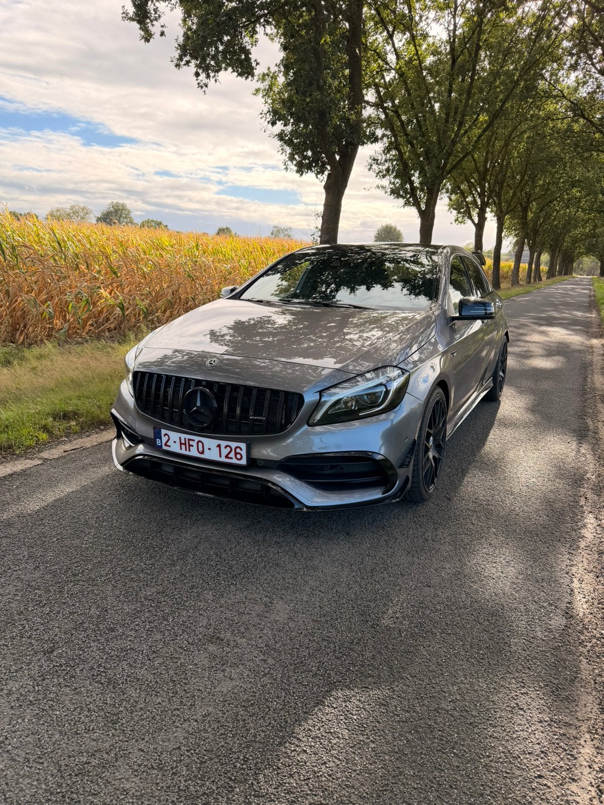 Mercedes-benz a45 amg, Auto's, Automaat, 4 deurs, 4 cilinders, Alcantara
