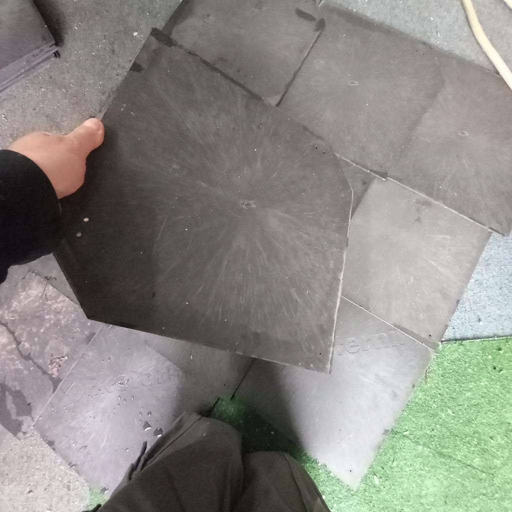 ekoternit - dakpannen cca65m2, Zwart, Nieuw, 15 m² of meer, Ophalen