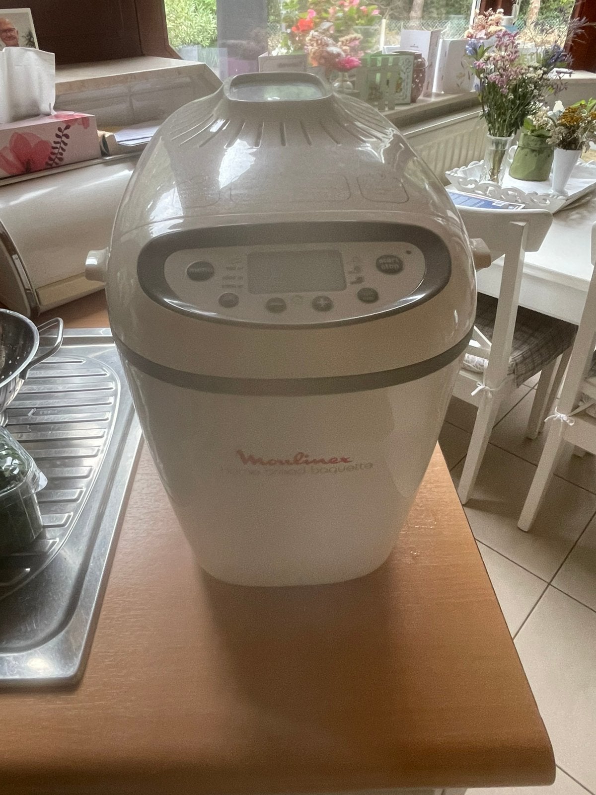 Moulinex broodbakmachine, Elektronische apparatuur, Broodbakmachines, Ophalen, Zo goed als nieuw