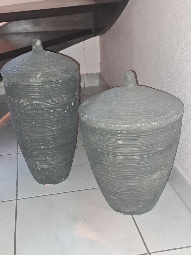 Aardewerk potten, Ophalen, Gebruikt