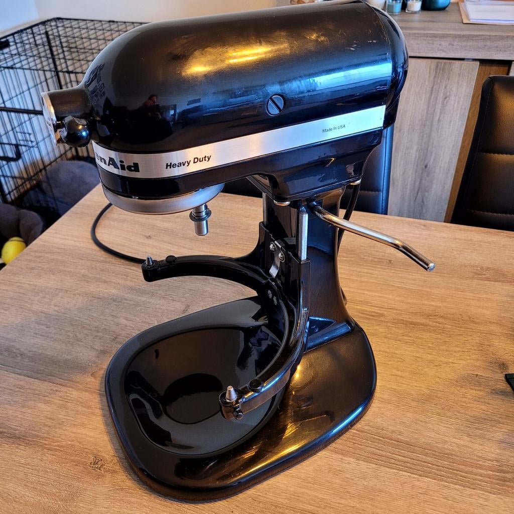 Kitchenaid heavy duty, 4 liter of meer, Ophalen, Gebruikt, 3 snelheden of meer