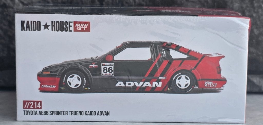 Toyota AE86 Trueno sprinter ADVAN kaido house, Neuf, Enlèvement ou Envoi, Kaido house mini gt, Voiture