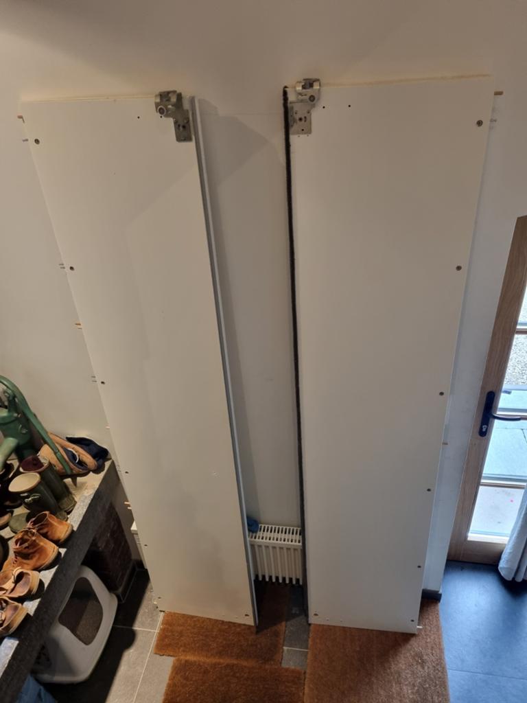 Ikea pax schuifdeur systeem 2x, Ophalen