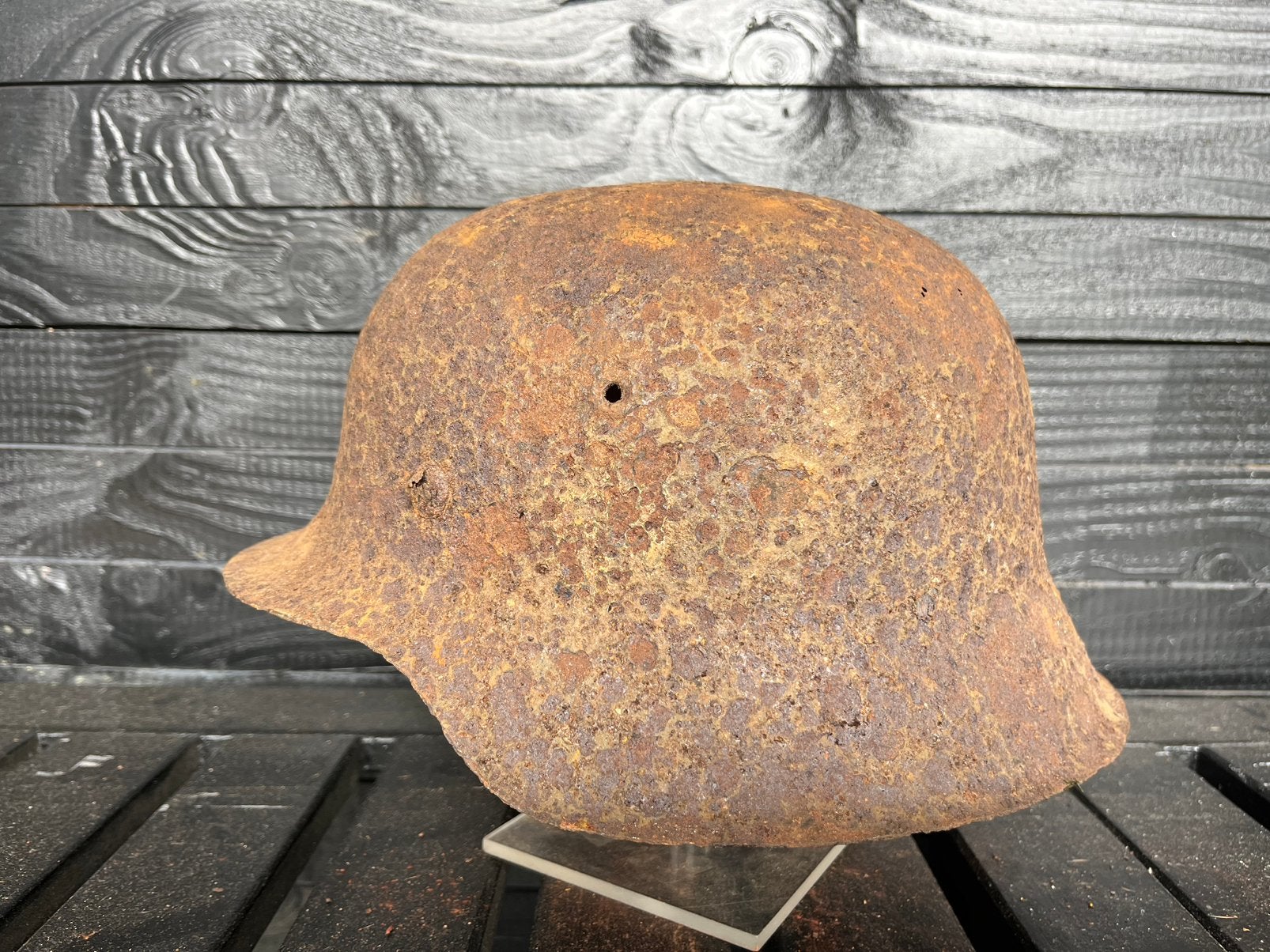 Duitse helm M42 met binnenwerk, Verzenden, Landmacht, Helm of Baret