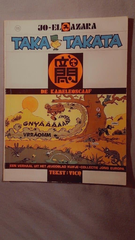 Taka Takata: de kameleoscaaf, Eén stripboek, Ophalen of Verzenden, Gelezen