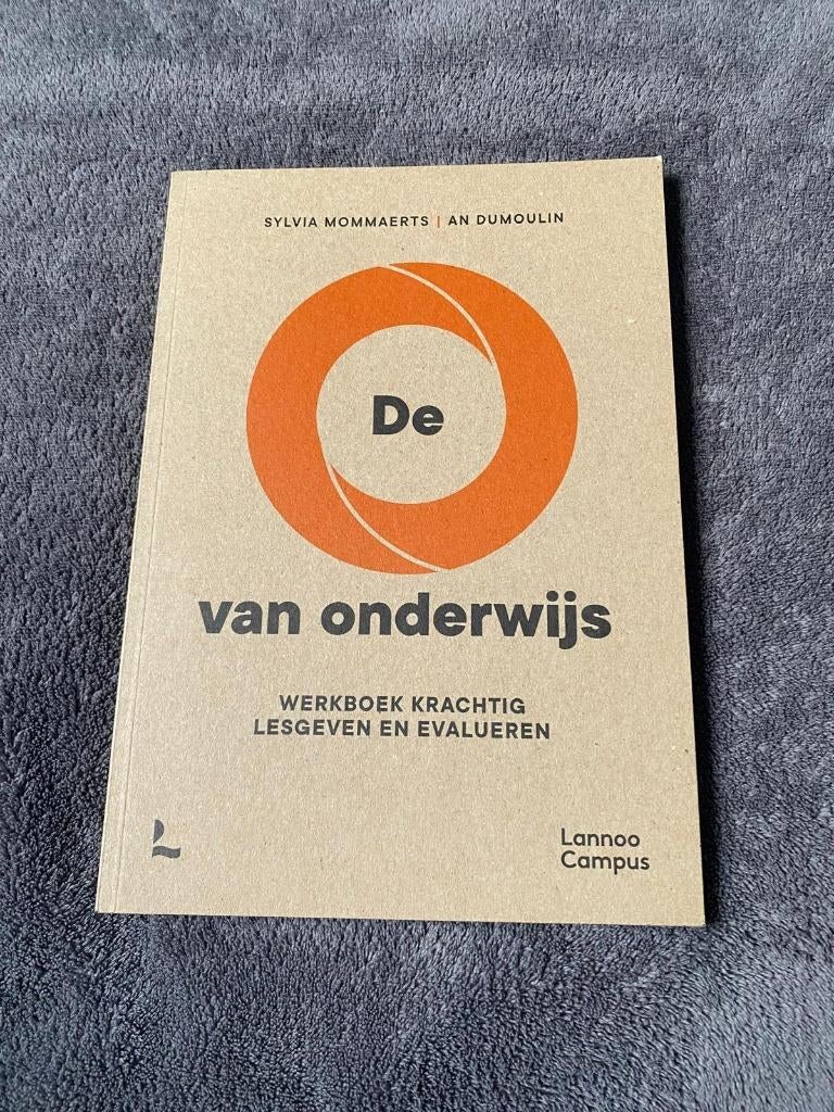 De O van Onderwijs - Sylvia Mommearts & An Dumoulin, Enlèvement, Neuf, Lannoo Campus