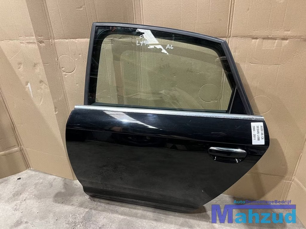 AUDI A6 C6 SEDAN zwart L49B Links achter deur portier 2004-2, Auto-onderdelen, Gebruikt, Deur, AUDI AG, Auto-Union-Strasse 1
85045  Ingolstadt, DE