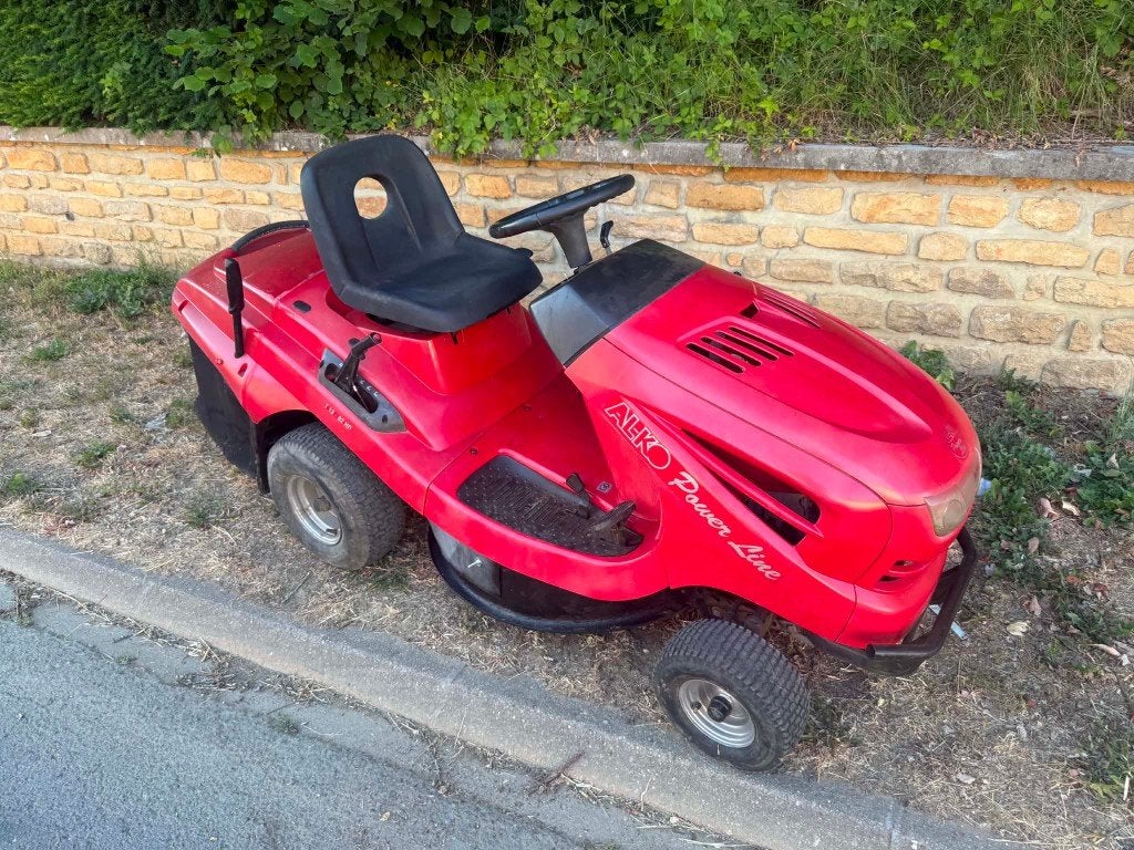 Alko 13,5 pk grasmaaier, Tuin en Terras, Zitmaaiers, Ophalen, Alko, Gebruikt, Elektrische starter