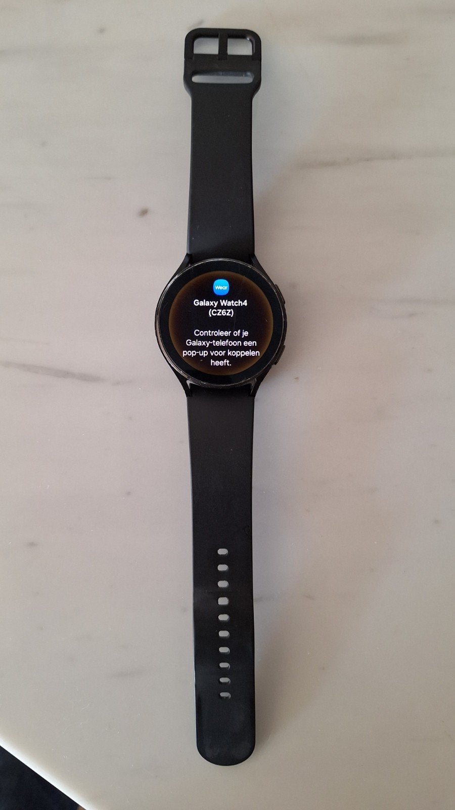 Samsung Galaxy Watch 4, Stappen, Gebruikt, Zwart, Ophalen of Verzenden