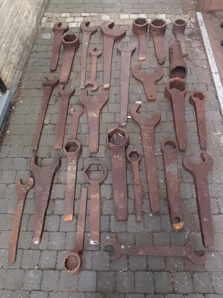 Steenkoolmijn Moersleutels, Ophalen, Gebruikt