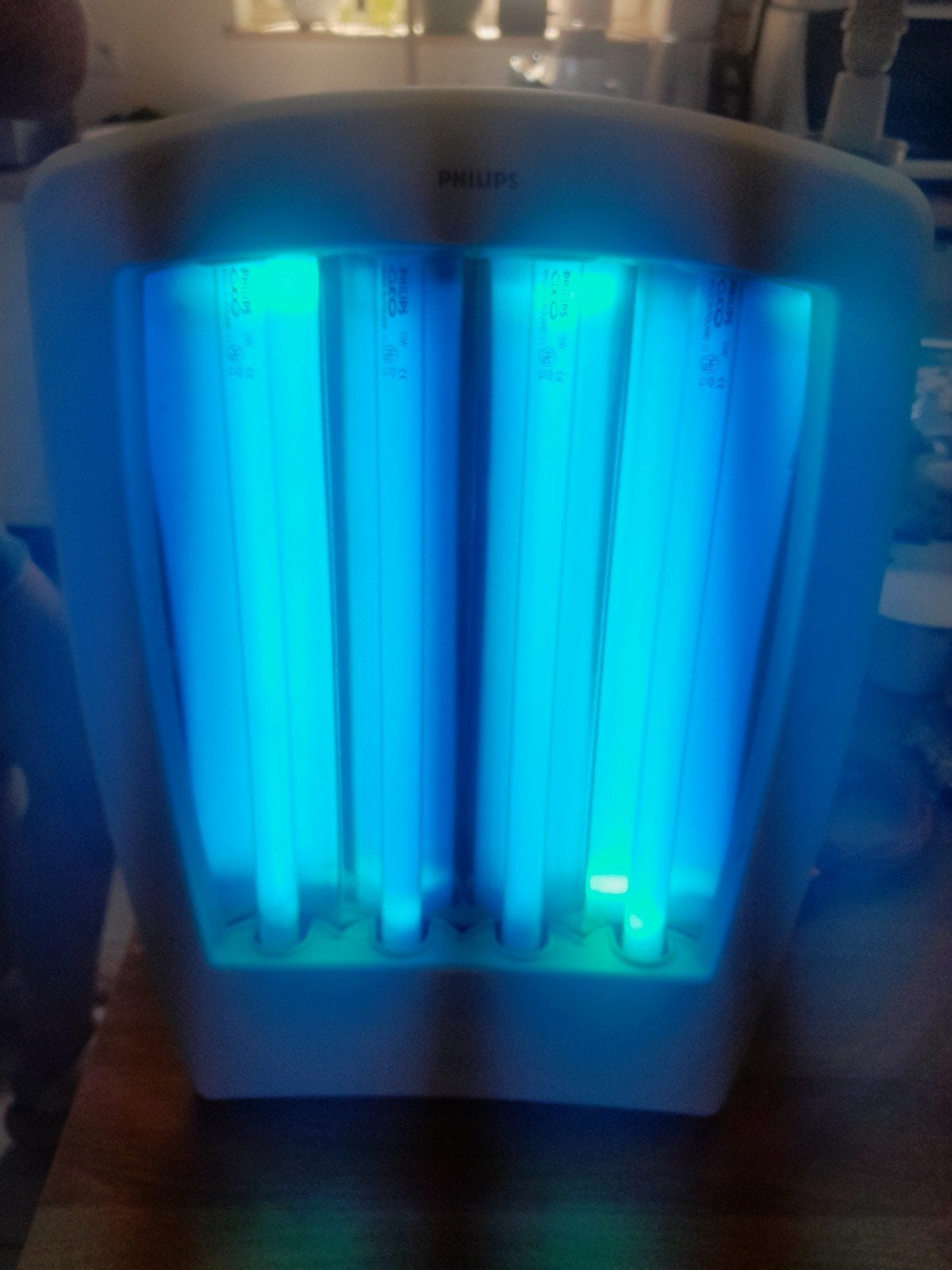 appareil facial bronzage, Enlèvement