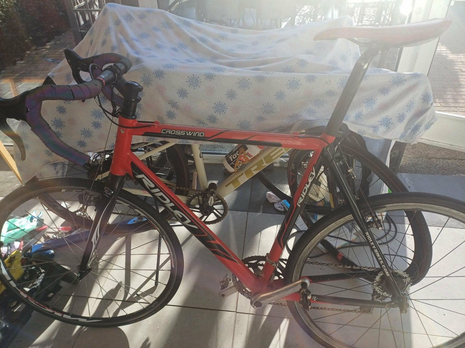 crossfiets ridley maat 58, Fietsen en Brommers, Ophalen, 28 inch, Gebruikt, 10 tot 15 versnellingen