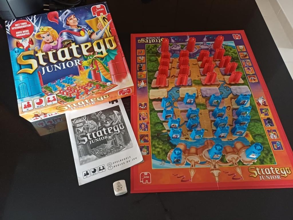 Stratego Junior, 1 ou 2 joueurs, Enlèvement, Utilisé, Jumbo