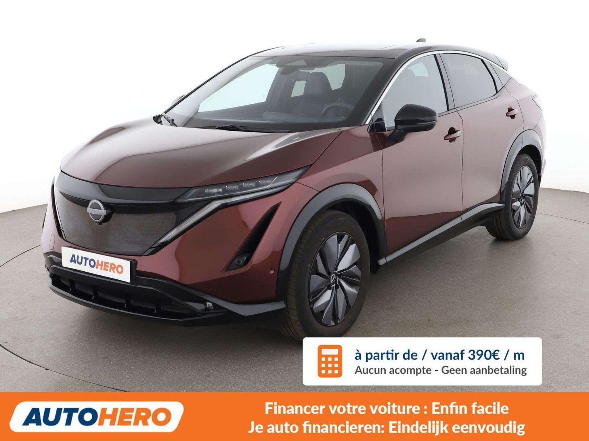 Nissan ARIYA electric drive 178 kW Evolve Pack (bj 2024), Auto's, Gebruikt, Zwart, Alcantara, 5 deurs