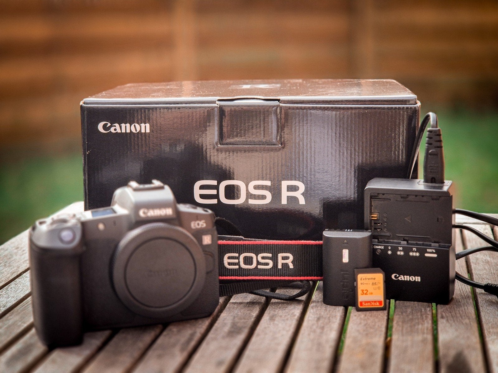 Canon EOS R body + extras, Enlèvement, Utilisé, Canon
