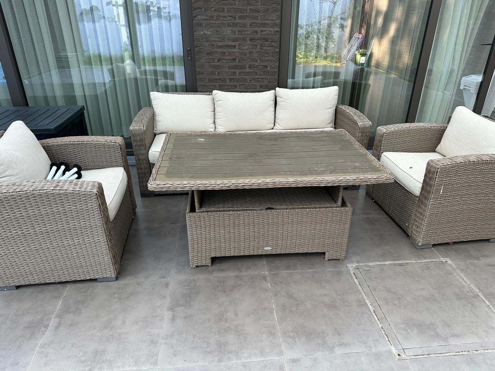 Loungeset gratis, Ophalen, Gebruikt