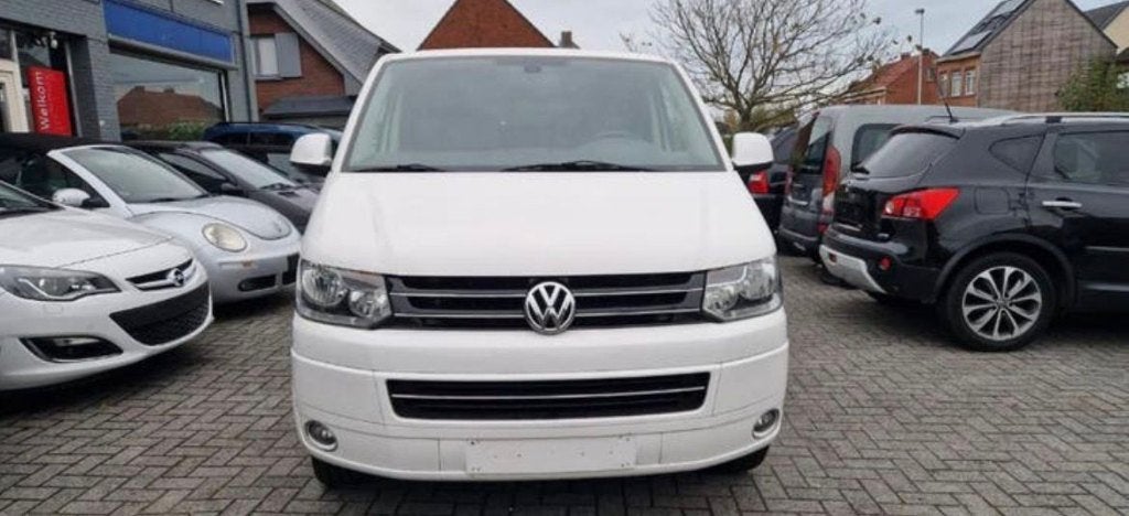 Volkswagen Transporter —2.0 Diesel Automatique  243000 km, Autos, Cuir, Entreprise, Electronic Stability Program (ESP), Noir
