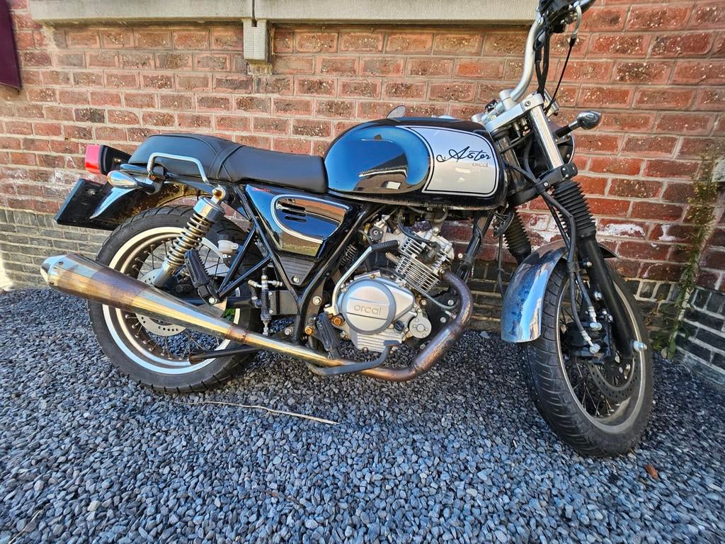 Orcal Astor zwart 125cc, Fietsen en Brommers, Brommers | Overige merken, Ophalen