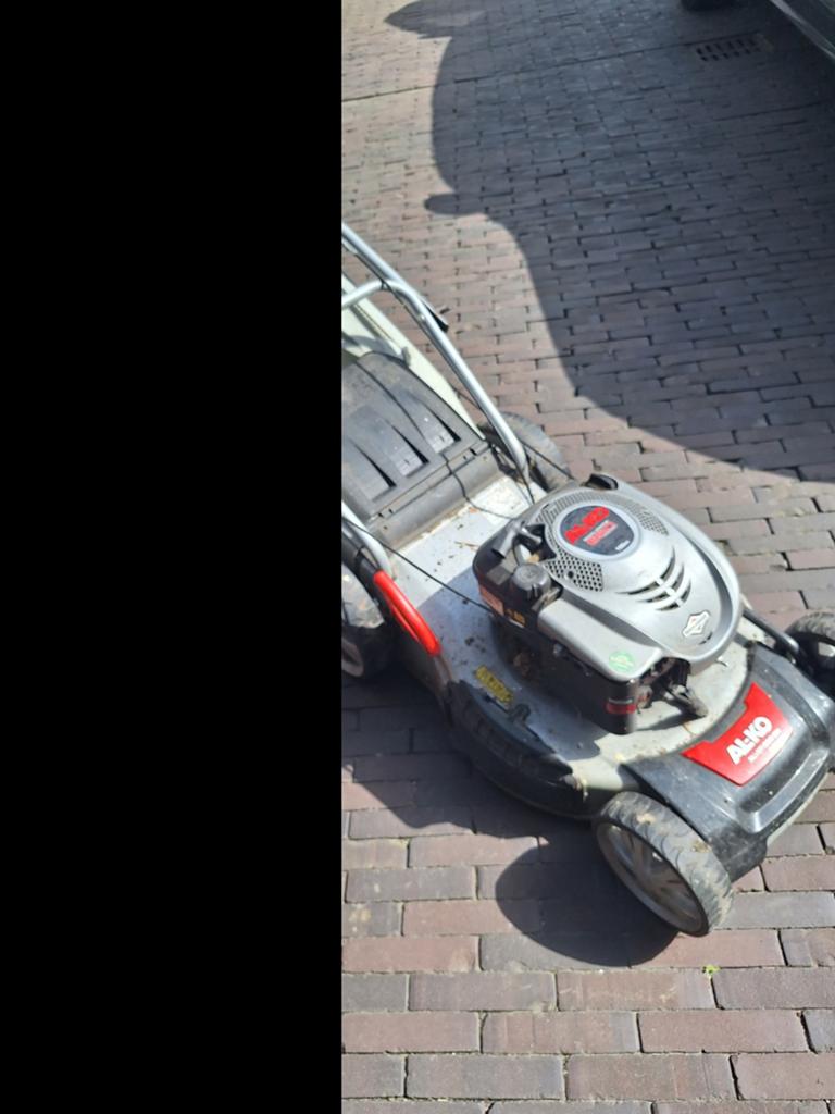 Grasmaaier merk Alko, Ophalen