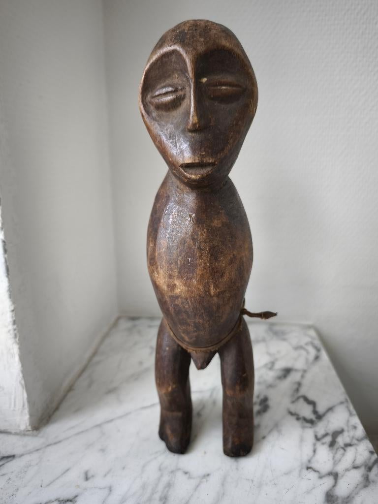 Statuette Fétiche LEGA Congo, Enlèvement ou Envoi