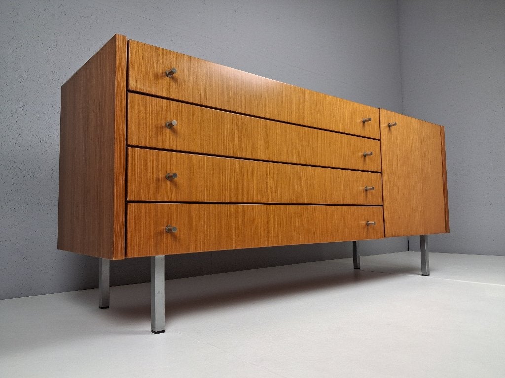 Vintage Dressoir van Pieter De Bruyne voor V-Form, Jaren 60, 25 à 50 cm, Vintage, 150 à 200 cm, Enlèvement