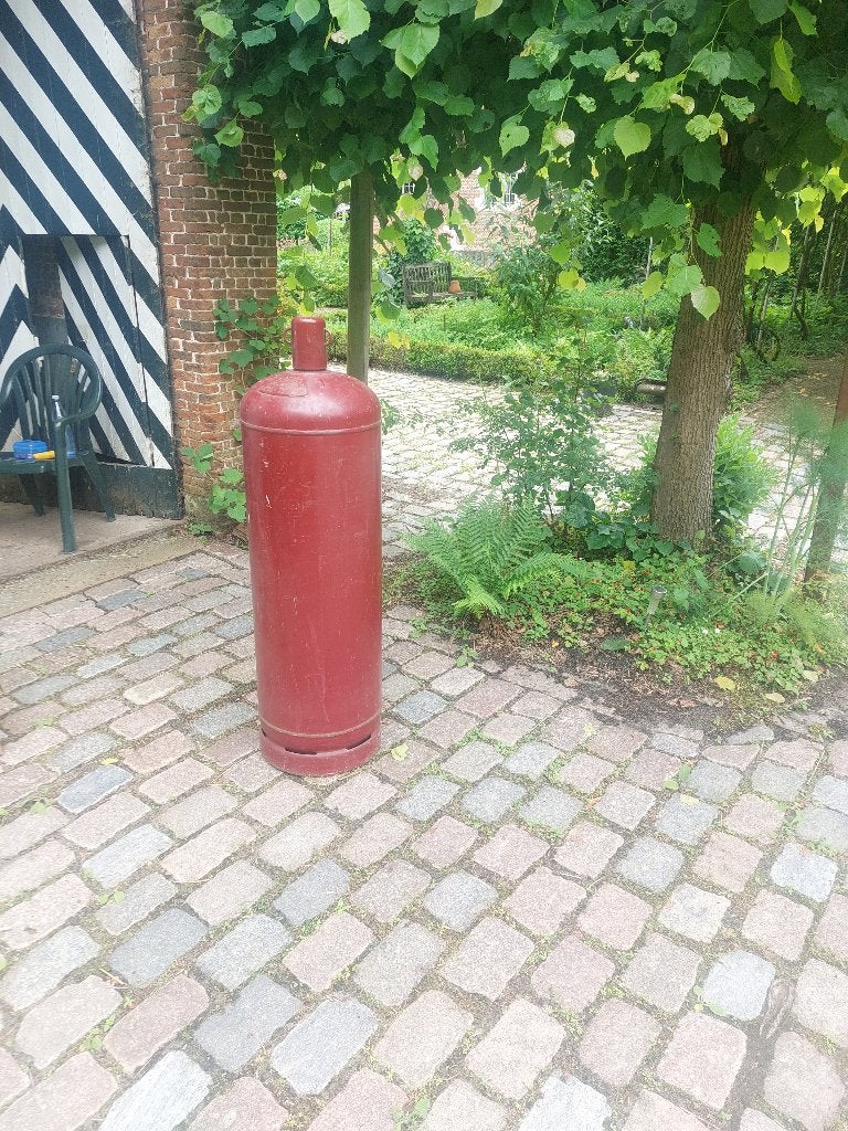 Gasflessen (groot), Ophalen, Gebruikt