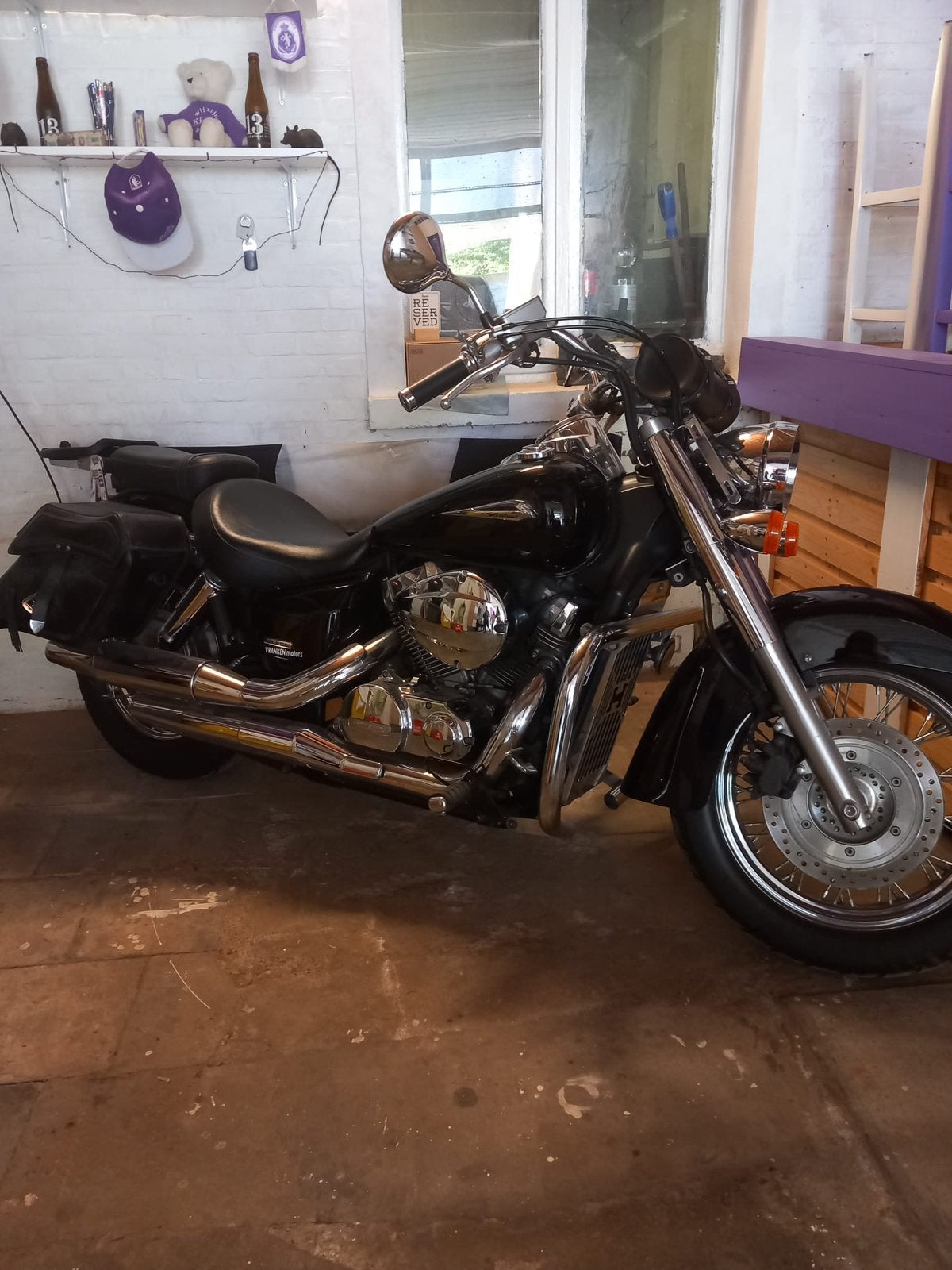 Honda Shadow VT750C 745cc – Cruiser, Bedrijf