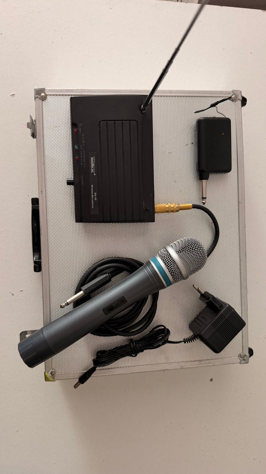 VHF microfoon met extra ontvanger, Enlèvement, Comme neuf