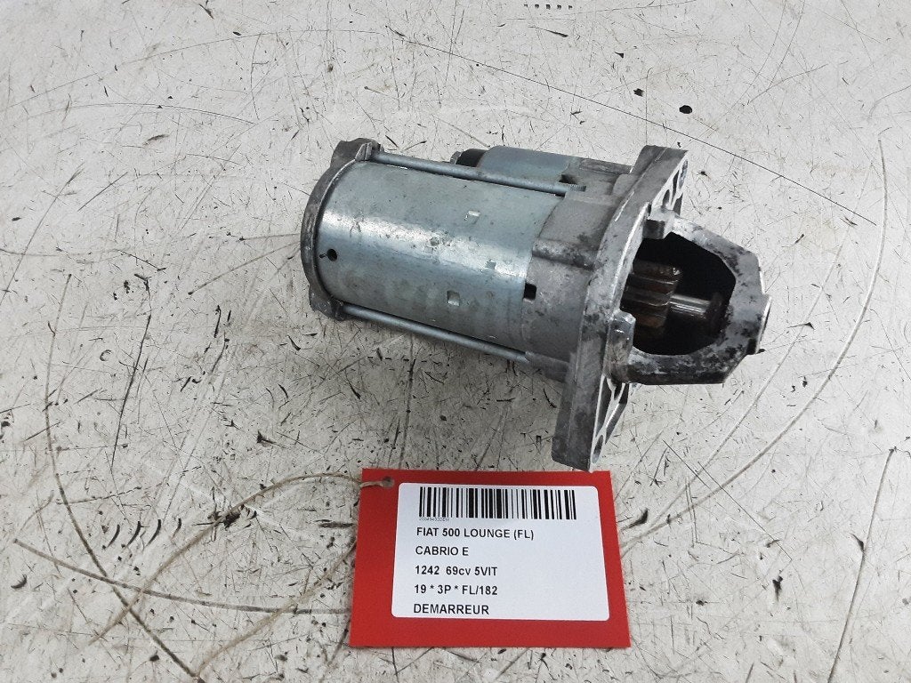 STARTMOTOR Fiat 500C (312) (01-2009/-) (51974929F109), FCA Germany GmbH, Gebruikt, IPC D1-09 Bahnhofsplatz
65423  Rüsselsheim am Main, DE