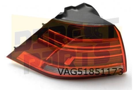 Volkswagen Golf VII (02/2017–02/2020) Feu arrière gauche ext, Neuf, -, Volkswagen, -