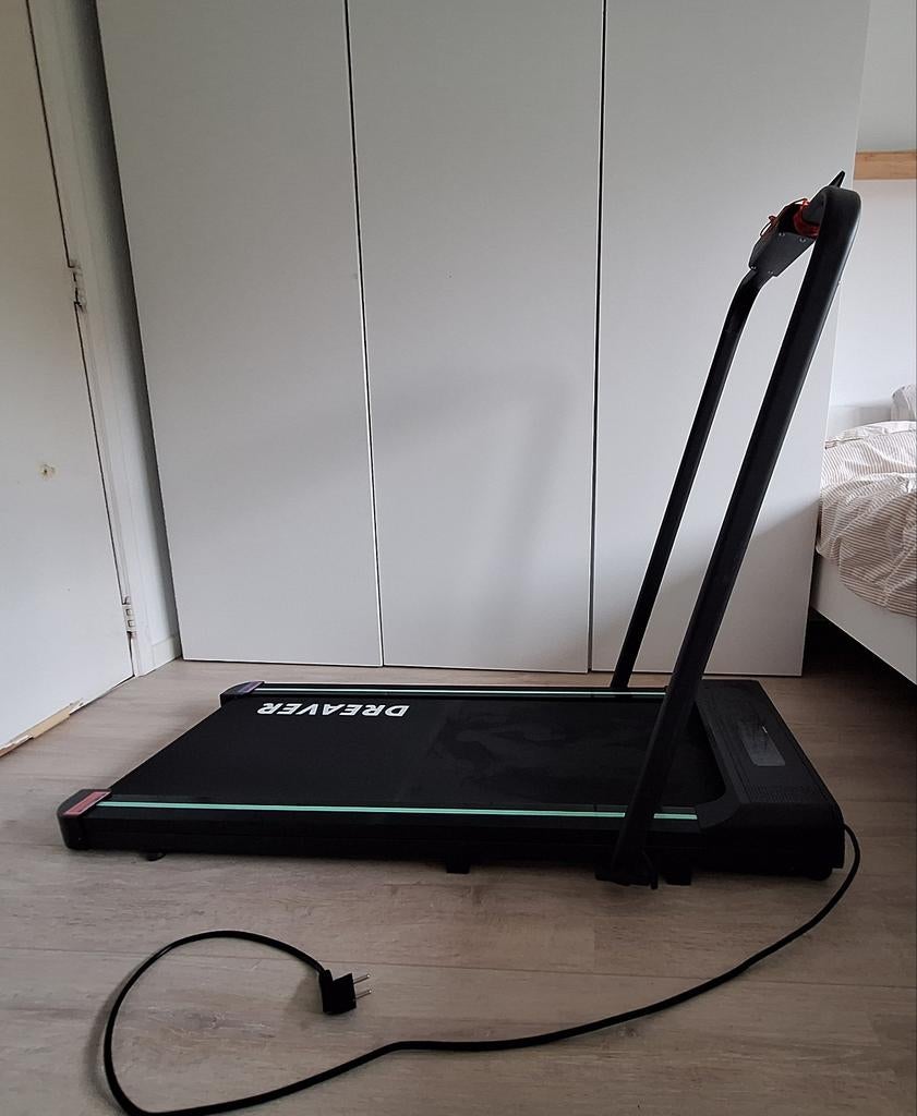 Dreaver S340 loopband/loopband (2-in-1), Sport en Fitness, Ophalen, Zo goed als nieuw, Metaal, Loopband