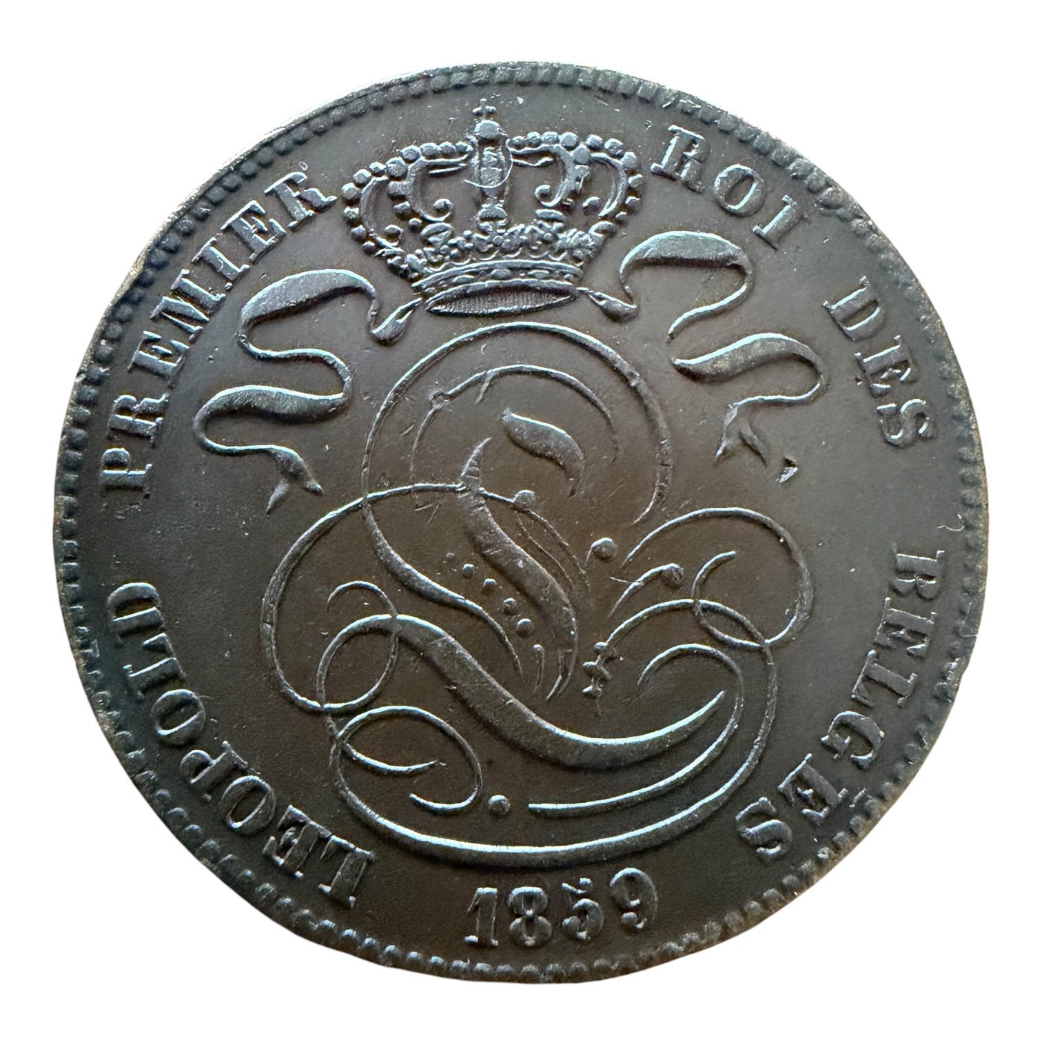 Belgie 5 Centiem 1859, Ophalen