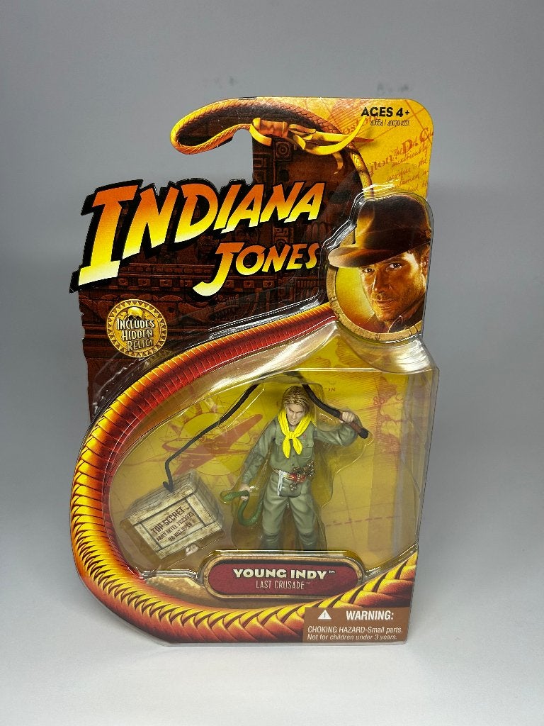 Indiana Jones Young Indy Last Crusade - Factory Sealed, Verzamelen, Film en Tv, Ophalen of Verzenden, Nieuw, Film, Actiefiguur of Pop
