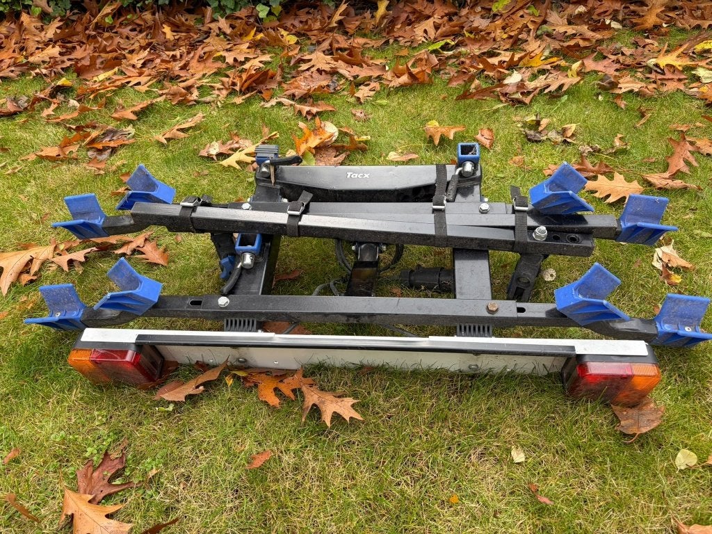 Tacx fietsendrager voor 2 fietsen, Ophalen